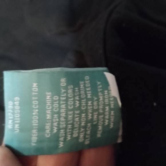 Curtain Valance by Home in Black - Picture 3 of 8